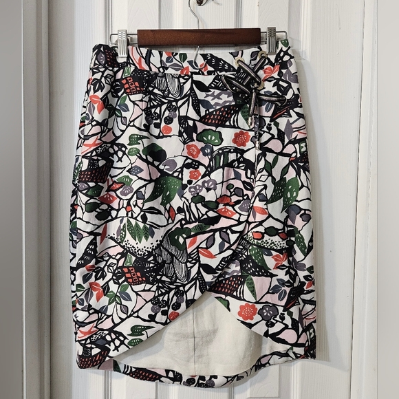 Ted Baker Floral Skirt - Multicolor - Picture 1 of 7